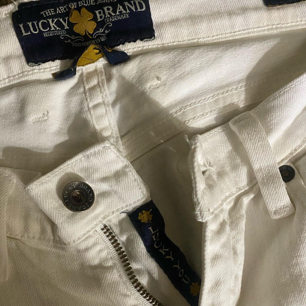 White jeans